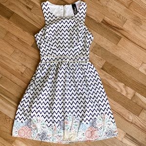 Trixxi lightweight, sleeveless cocktail dress